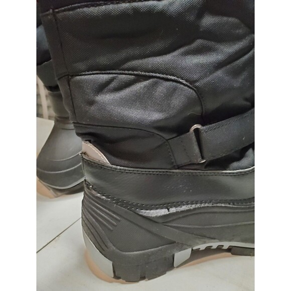 Storm Kidz Youth Unisex Snow Boots-Black Size 6- 0263 - Picture 8 of 9